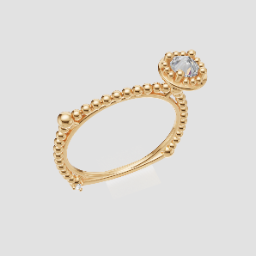 Signature Pear Spark Ring — 3D model preview