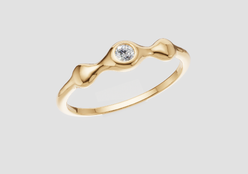 Signature Droplet Ring — 3D model preview