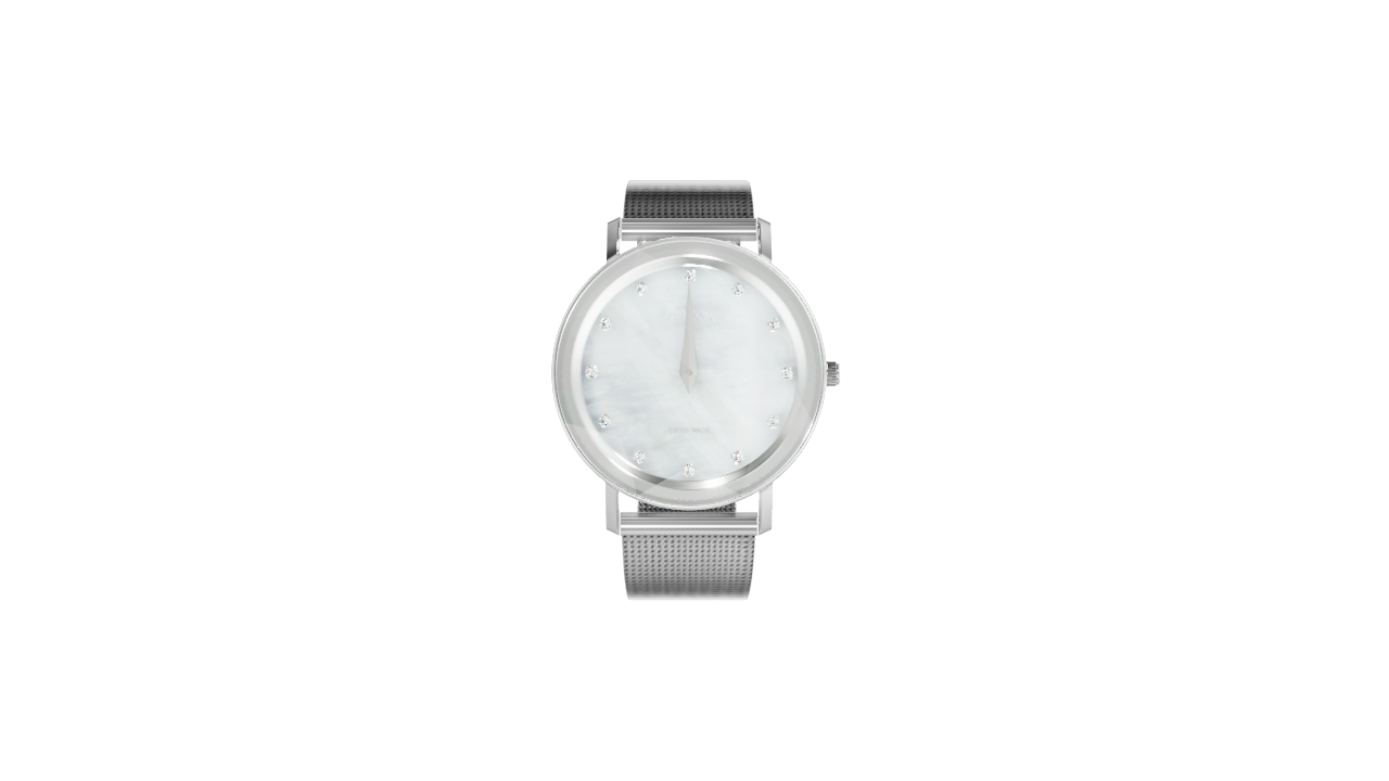 Facet White Mother of Pearl Women display picture 3