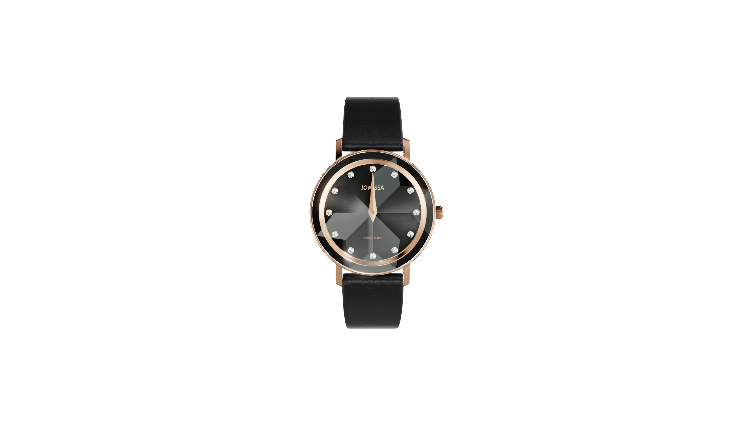 DKNY Faceted Black Crystals Women’s Watch Elegant 1990 main image 2