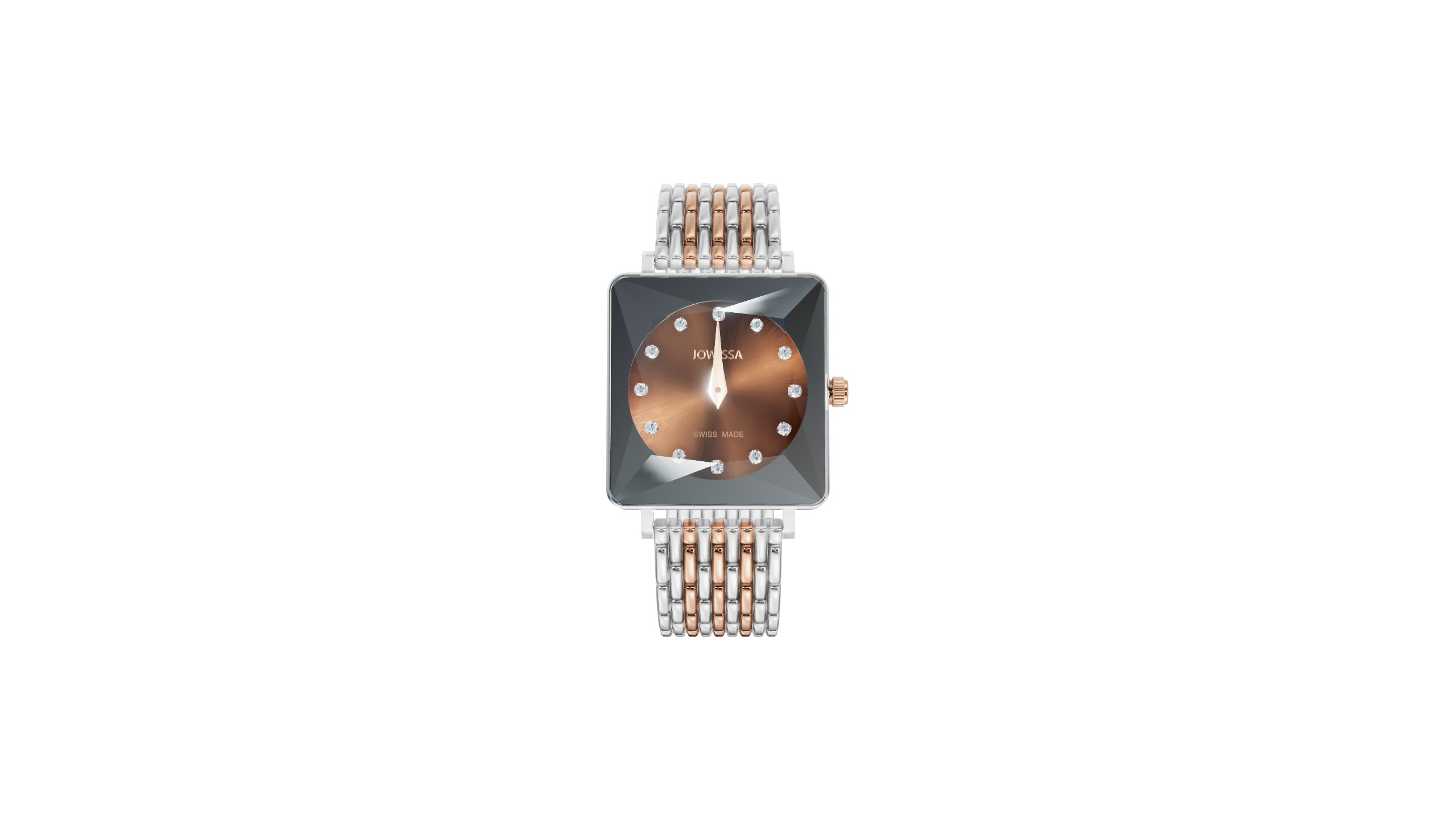 Facet Princess Bicolor Mocha Rectangle Women