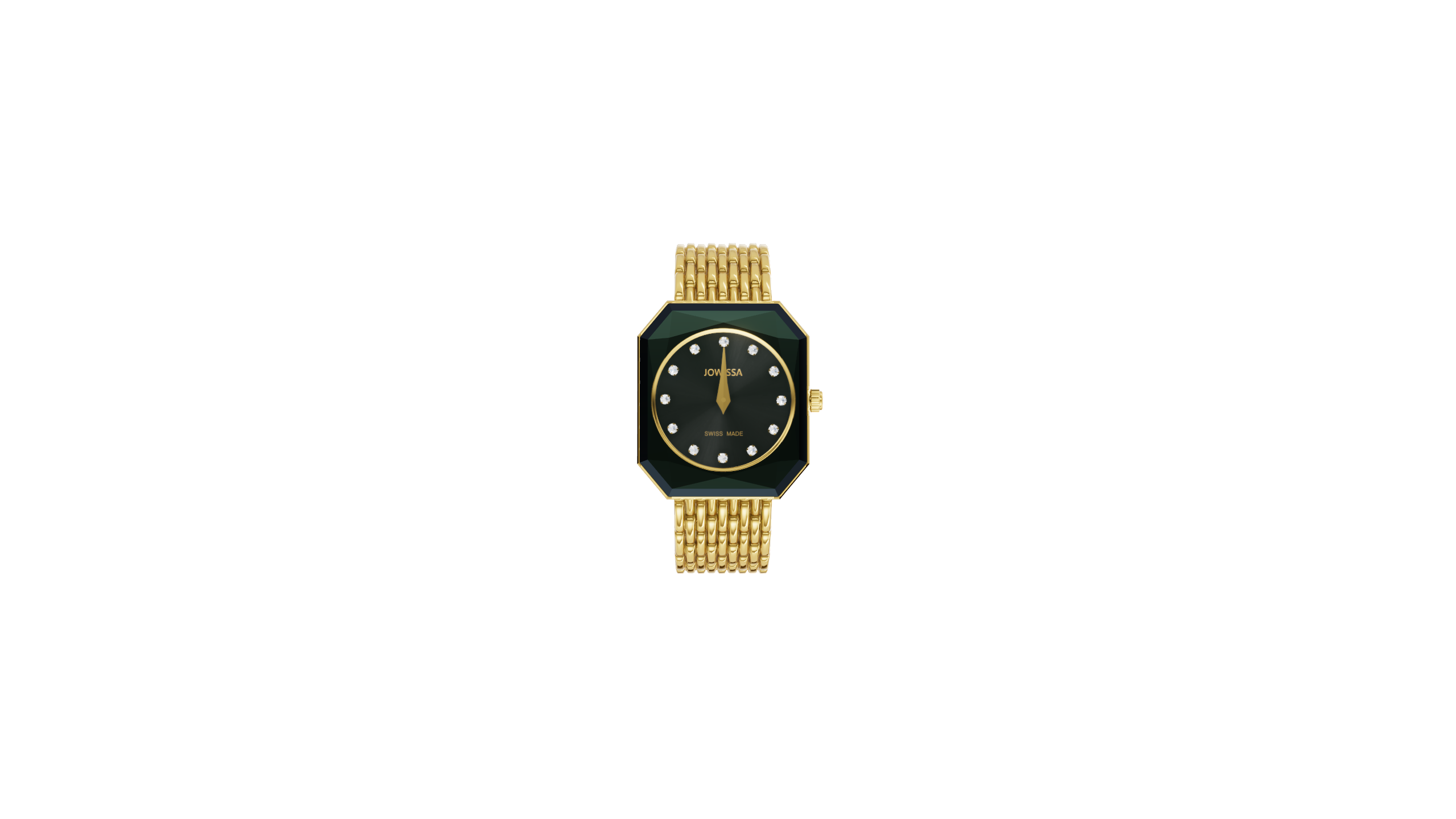Facet Radiant Cut Diamond Crystal Black Women display picture 2